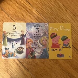 Disney Frozen and Peppa Pig Yoto Story Card Set